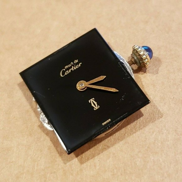 Authentic! Hermes 18k White Gold Diamond H Band Ring - Picture 6 of 8